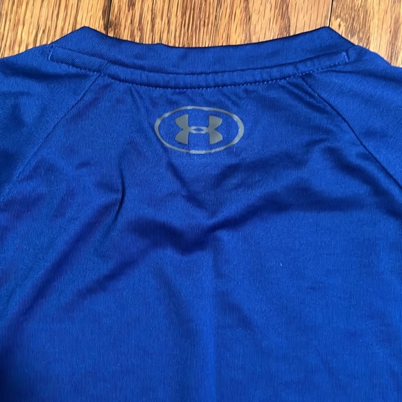 Under Armour Tech Tee Blue - Picture 3 of 4